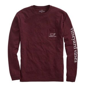 Maroon Vineyard Vines Long Sleeve